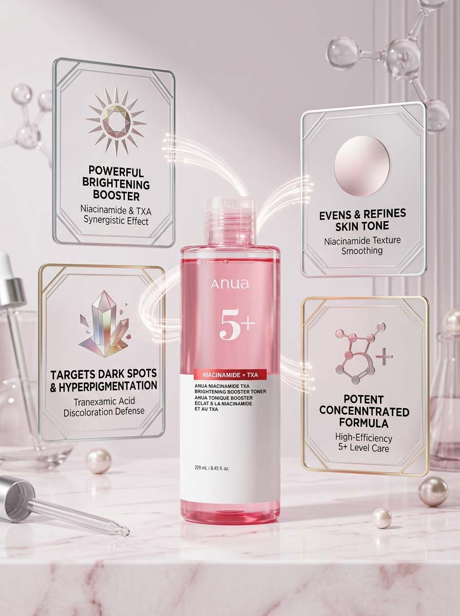 Anua - Tone Boost Niacinamide TXA Brightening Boosting Toner 250ml