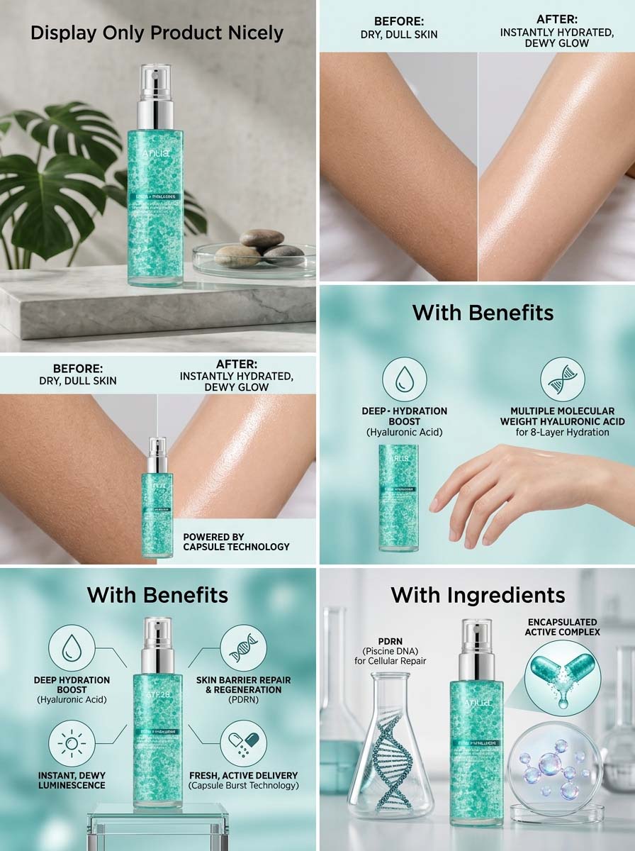 Anua PDRN Hyaluronic Acid Hydrating Capsule Mist 100ml Expiry 07 - 2028
