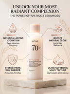 Anua Rice 70 Glow Milky Toner 250Ml