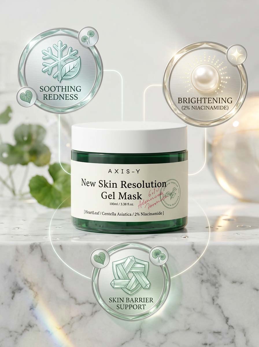 Axis-Y - New Skin Resolution Gel Mask - 100ML
