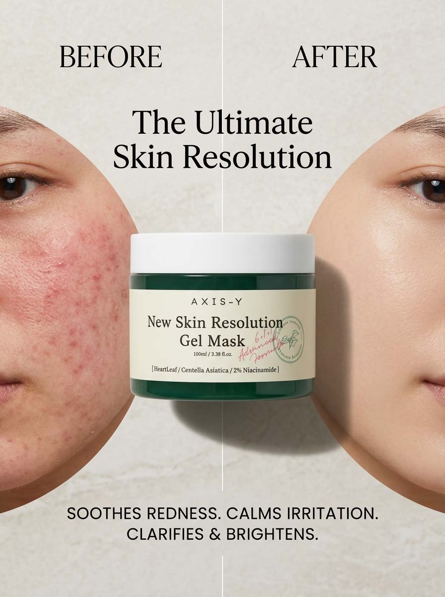 Axis-Y - New Skin Resolution Gel Mask - 100ML