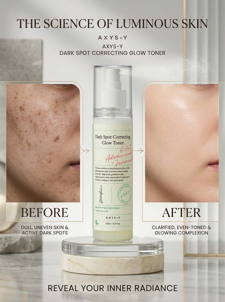 Axis-Y Dark Spot Correcting Glow Toner 125Ml