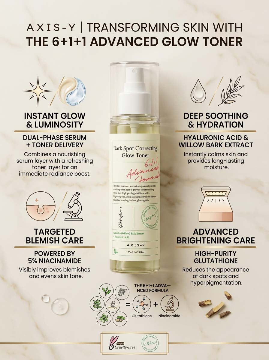 Axis-Y Dark Spot Correcting Glow Toner 125Ml