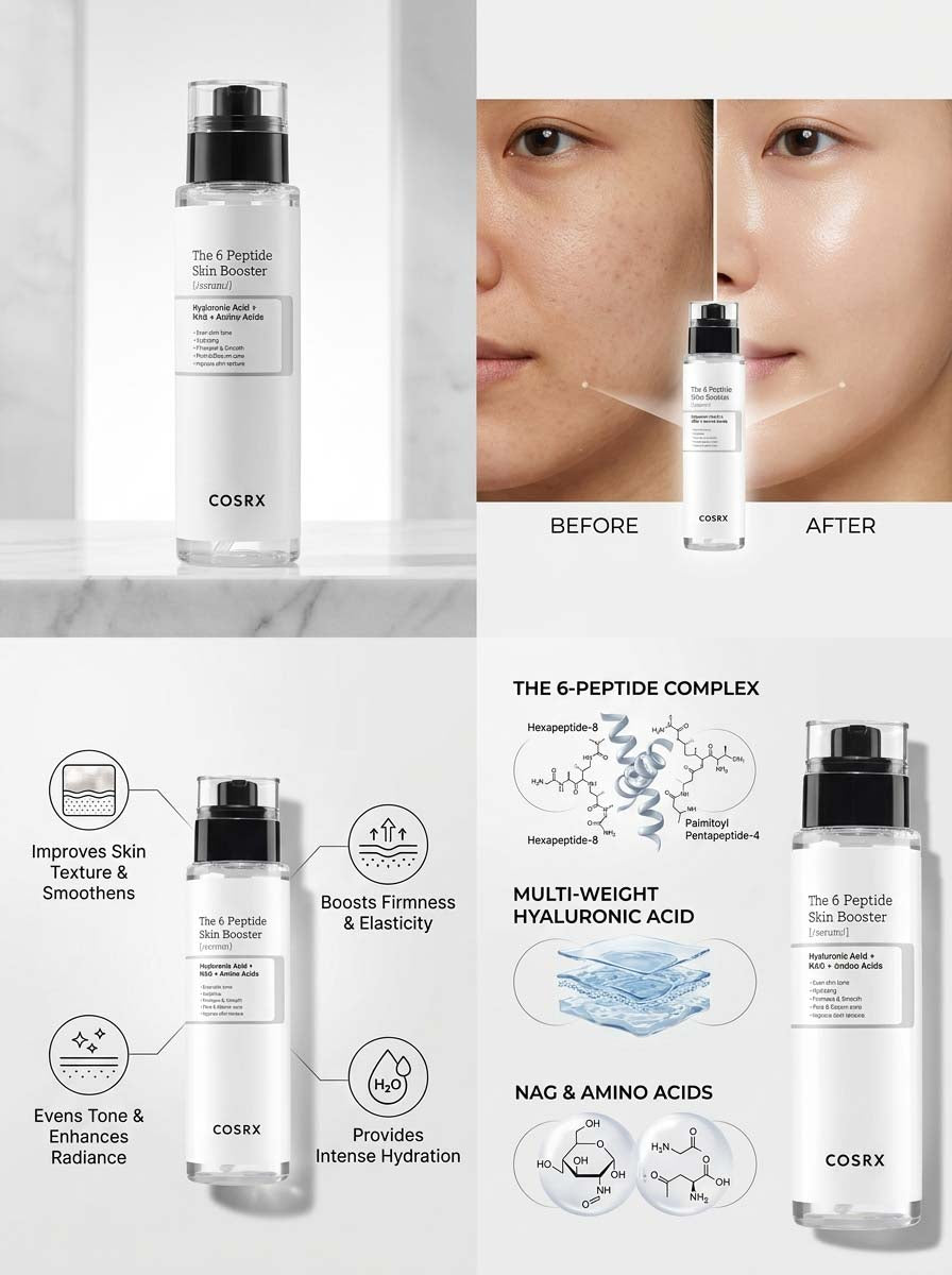 COSRX The 6 Peptide Skin Booster Serum 150ml