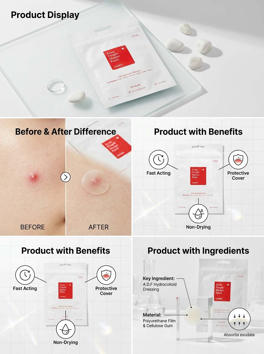 COSRX Acne Pimple Master Patch (24 Patches)