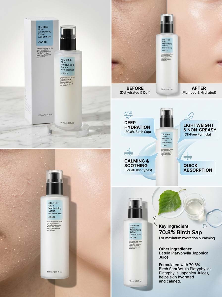 COSRX Oil-Free Ultra-Moisturizing Lotion 100ml