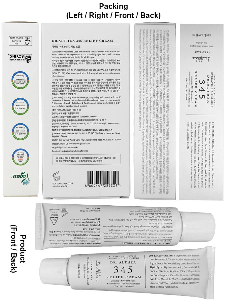 Dr.Althea - 345 Relief Cream 50ml