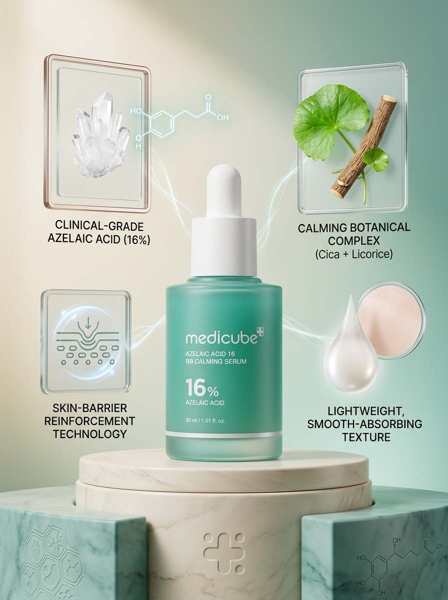 Medicube - Azelaic Acid 16 BB Calming Serum - 30ml
