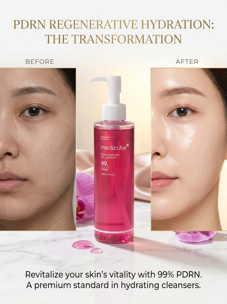 Medicube - PDRN Hydrating Gel Cleanser - 200ml