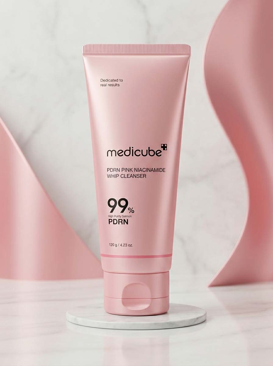 Medicube - PDRN Pink Niacinamide Whip Cleanser 120g