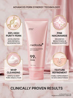 Medicube - PDRN Pink Niacinamide Whip Cleanser 120g