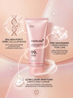 Medicube - PDRN Pink Niacinamide Whip Cleanser 120g