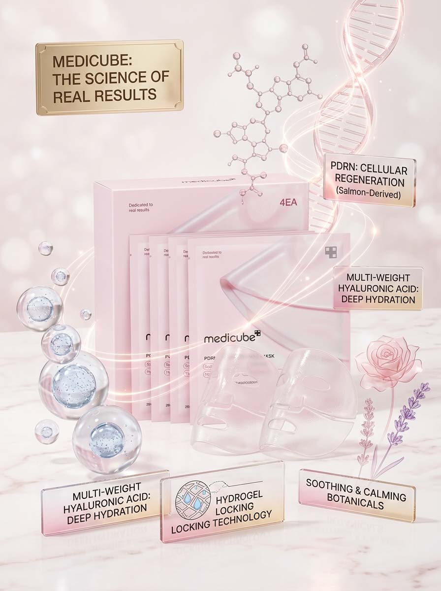 Medicube - Pdrn Pink Collagen Gel Mask 28g