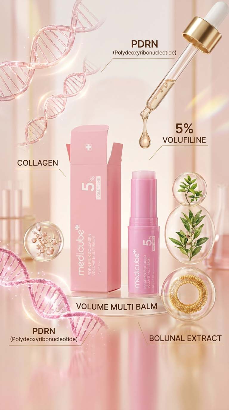 Medicube PDRN Pink Collagen Volume Multi Balm 10g