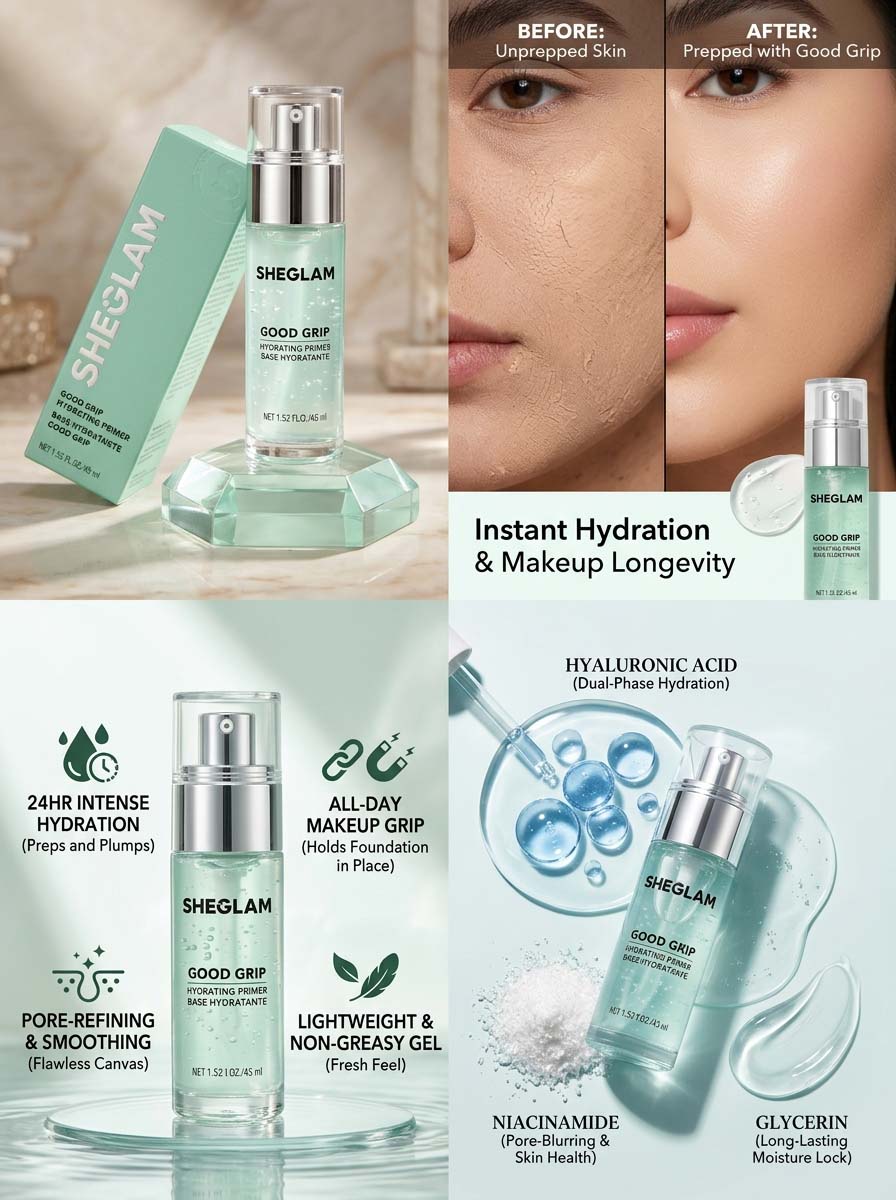 SHEGLAM - Good Grip Hydrating Primer 45 ml