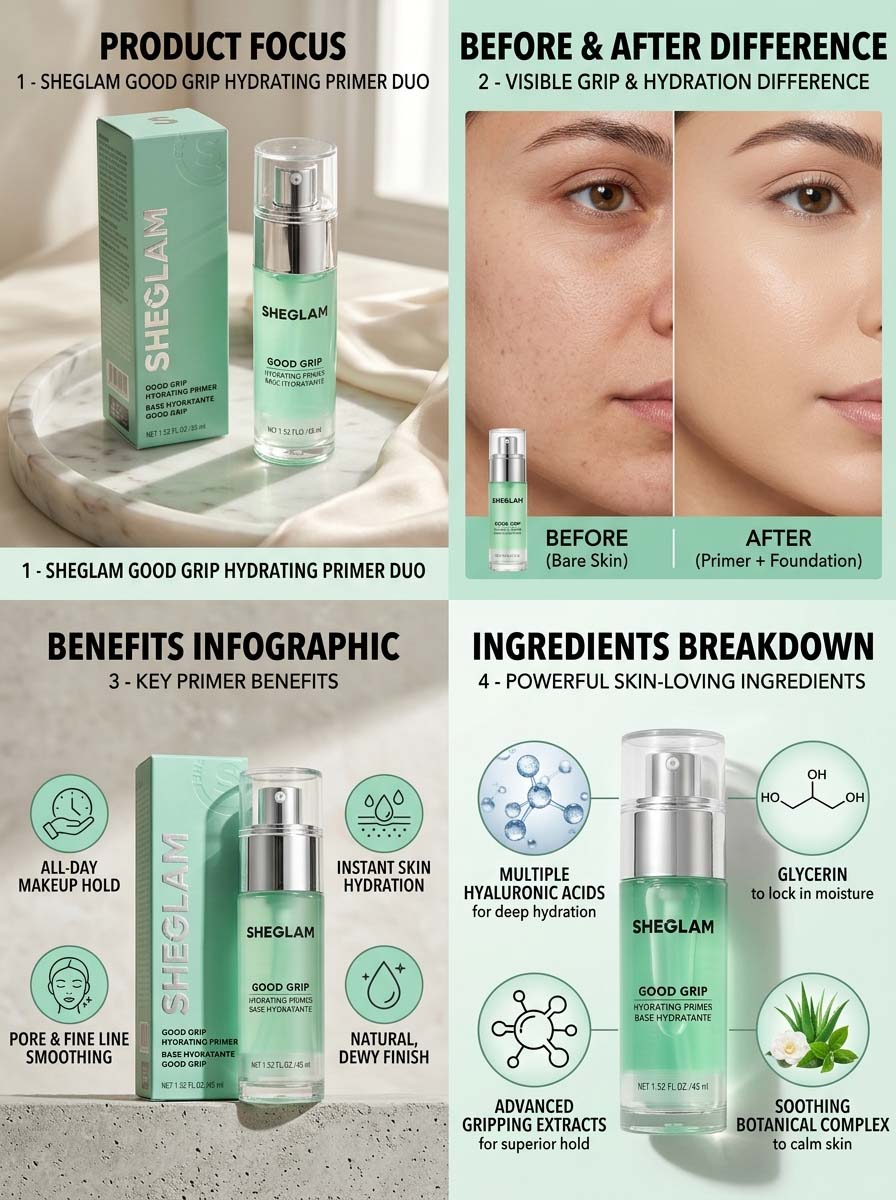 SHEGLAM - Good Grip Hydrating Primer 45 ml
