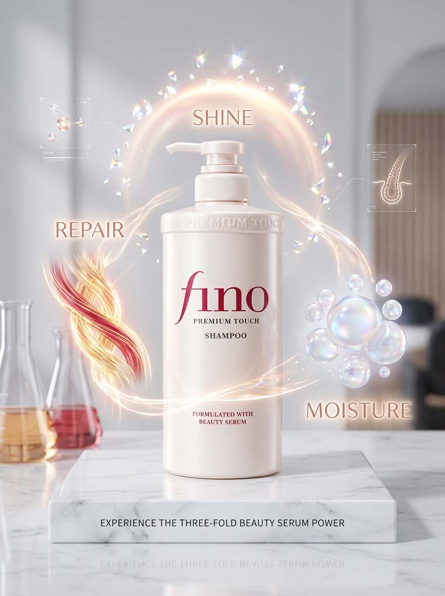Shiseido - Fino Premium Touch Hair Shampoo - 550Ml