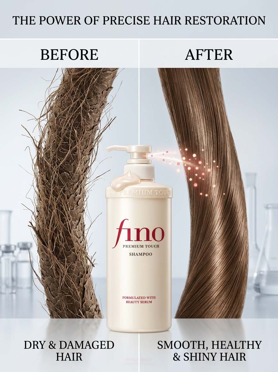 Shiseido - Fino Premium Touch Hair Shampoo - 550Ml